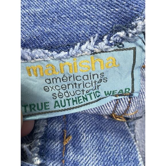 90s High Waisted Tapered Mom Jeans Sz 11 | Vintage Manisha Denim - Picture 8 of 11